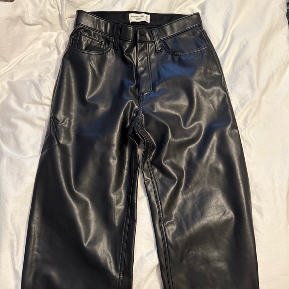 Abercrombie & Fitch Other - Abercrombie & Fitch vegan leather pants